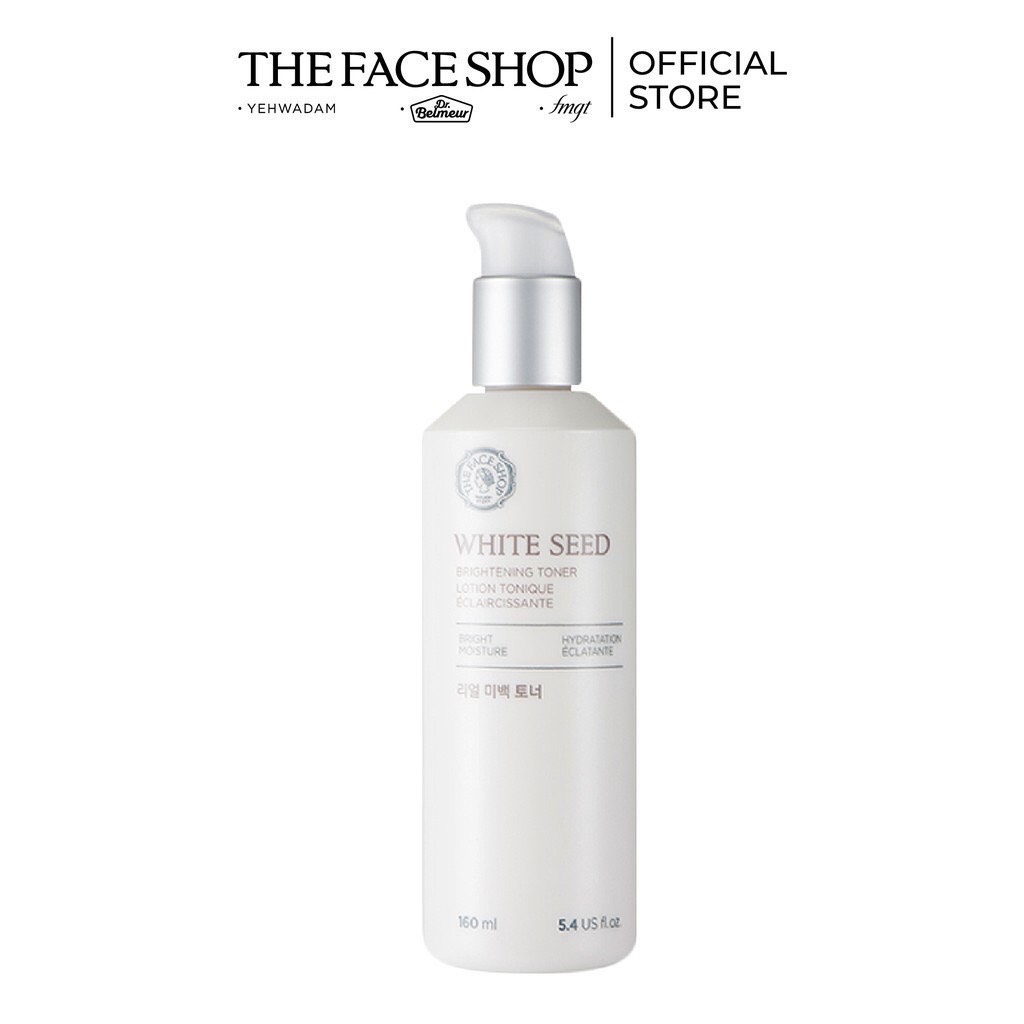 Nước Cân Bằng Giúp Da Trắng Sáng WHITE SEED BRIGHTENING TONER 160ML