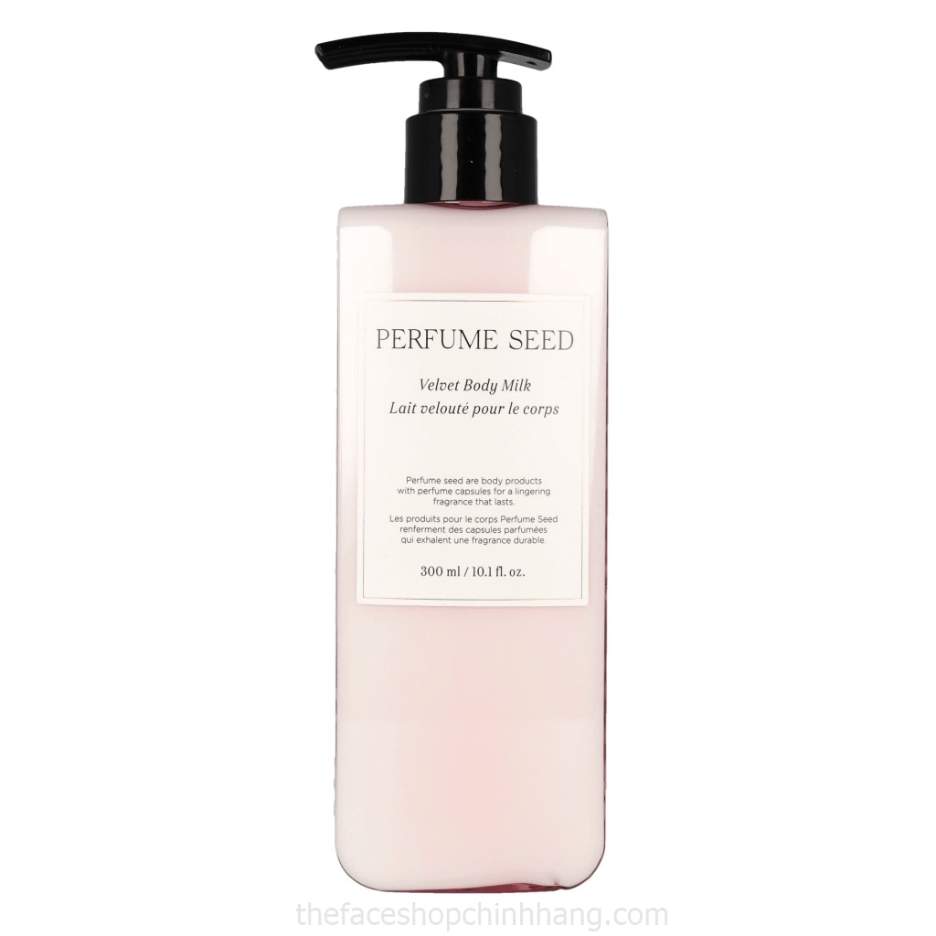 (Mẫu mới) Sữa Dưỡng Thể Hương Nước Hoa PERFUME SEED VELVET BODY MILK
